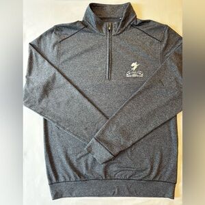 US Senior Open 2017 1/4 Zip Golf Pullover Salem Country Club Gray Mens M